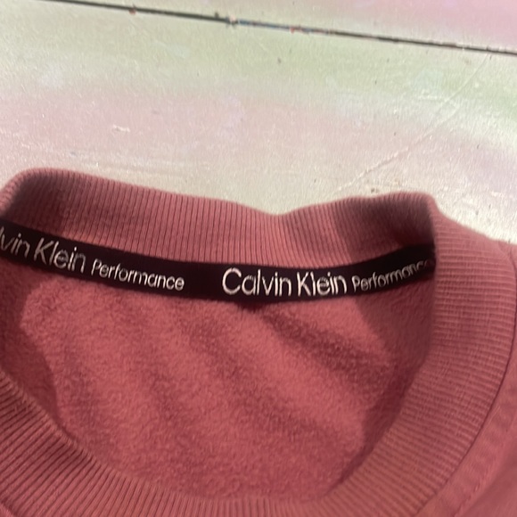 - Calvin Klein Performance Dusty Rose Pink Women’s Crewneck Sweatshirt Siz… - Picture 2 of 4